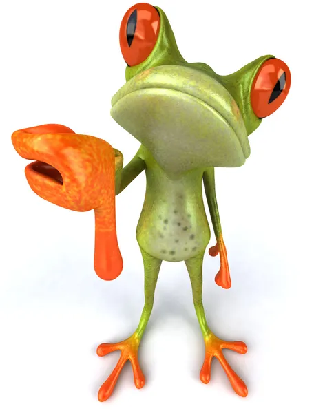 Zabawa żaba — Zdjęcie stockowe
