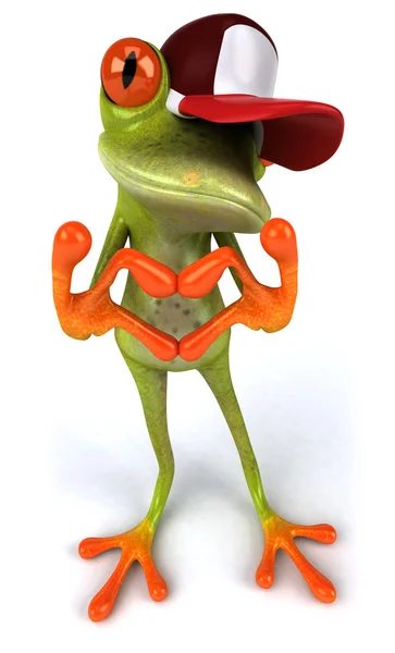 Весело жаба — стокове фото