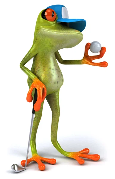 stock image Frog 3d animated