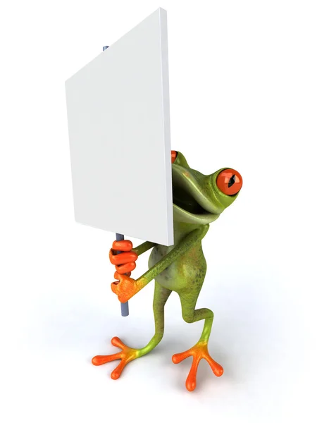 stock image Frog 3d animated