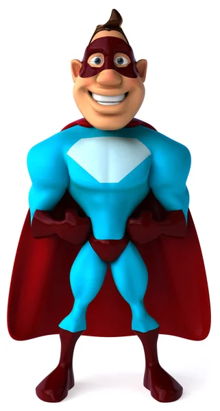 Супергерой 3d — стоковое фото