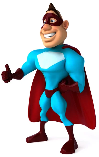 Супергерой 3d — стоковое фото