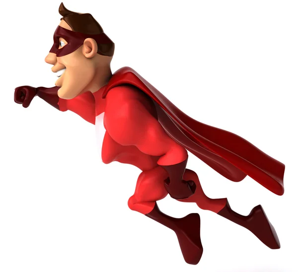 スーパー ヒーローの 3d — ストック写真