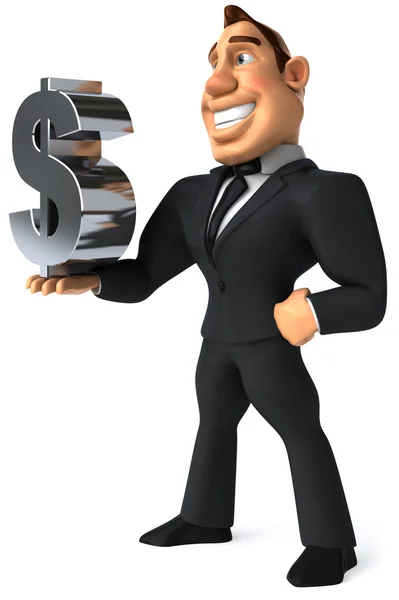 Geschäftsmann 3D — Stockfoto