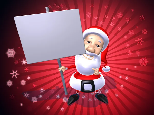Santa ilustracja — Zdjęcie stockowe