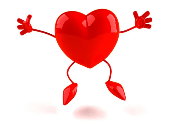 Heart 3d illustration — Stock Photo, Image