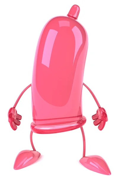 Kondom 3d illustration — Stockfoto