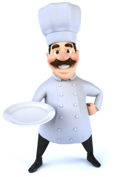 Шеф-повар 3d — стоковое фото