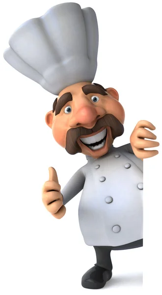 Chef 3d — Stock Photo, Image