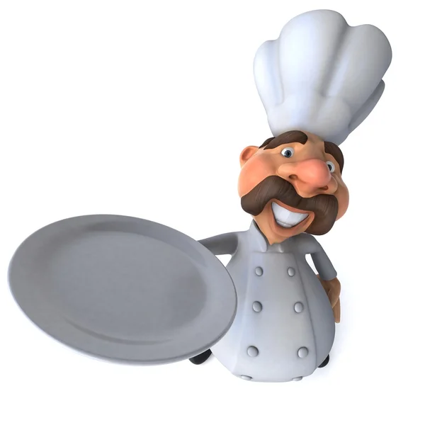 厨师 3d — 图库照片