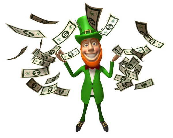 stock image Leprechaun 3d illustration