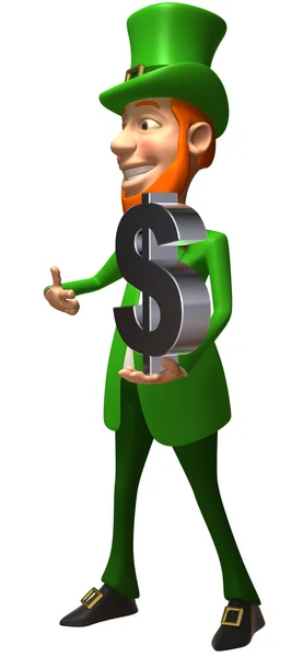 stock image Leprechaun 3d illustration