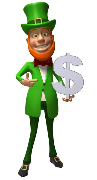 stock image Leprechaun 3d illustration