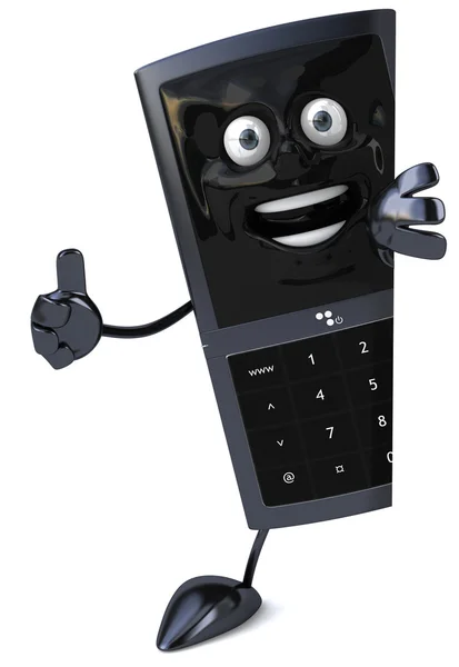 Telefon 3d animasyon — Stok fotoğraf