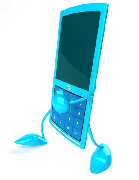 Phone 3d animation — Stock Photo, Image