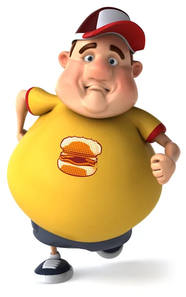 Fat Man — Stockfoto