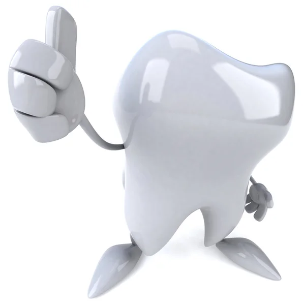 Illustration 3D de la dent — Photo