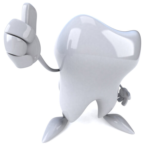 Tooth 3d illustration