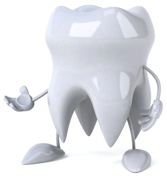 Illustration 3D de la dent — Photo