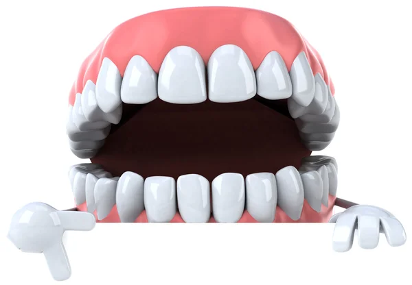 牙齿 — 图库照片