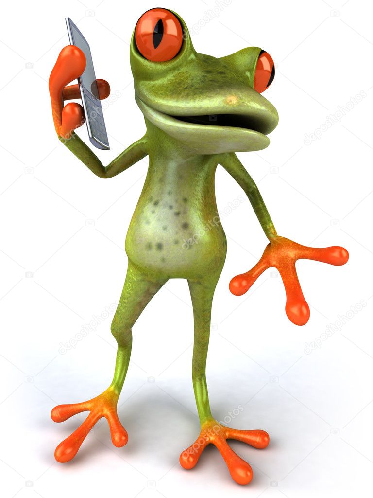 Frog 3d animated Stock Photo by ©julos 4371019