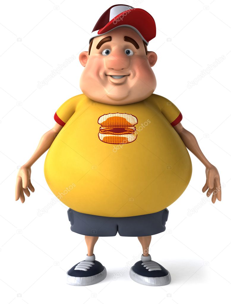 Fat guy — Stock Photo © julos #4374782