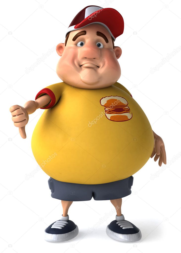 Fat guy — Stock Photo © julos #4374820