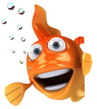 Fish 3d Görüntü