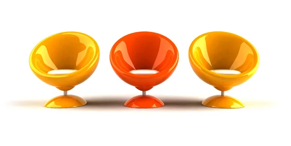 Bublina design židle — Stock fotografie