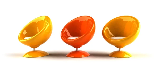 Cadeira de design de bolha — Fotografia de Stock