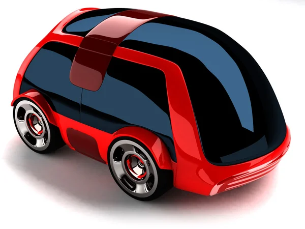 Ilustración 3d coche — Foto de Stock