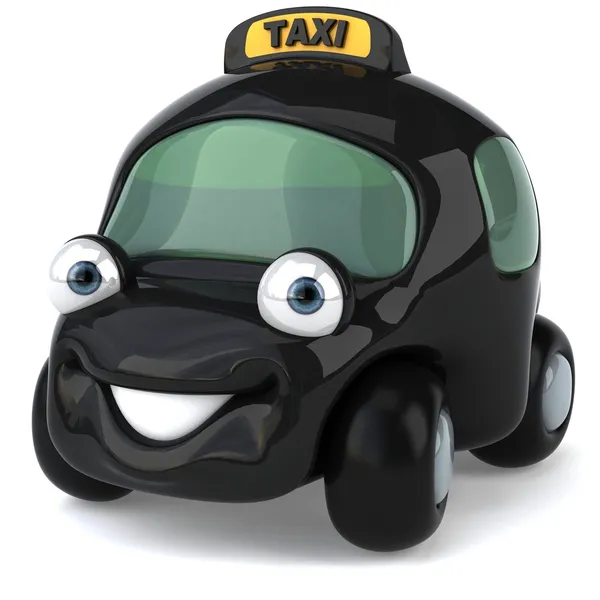 Taxi coche 3d ilustración —  Fotos de Stock