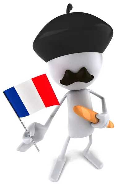 Francuski człowiek — Zdjęcie stockowe