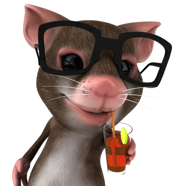 Mouse 3d ilustrație — Fotografie, imagine de stoc