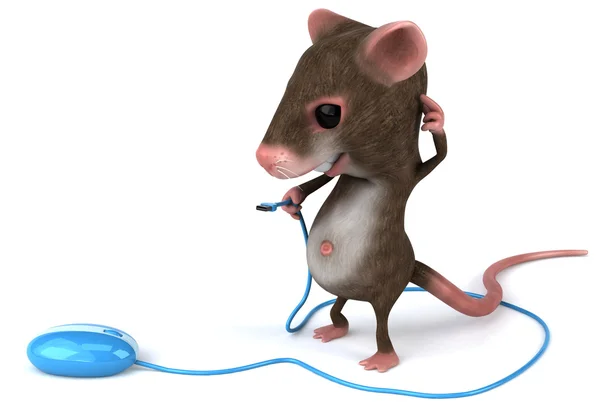 Mouse 3d ilustração — Fotografia de Stock