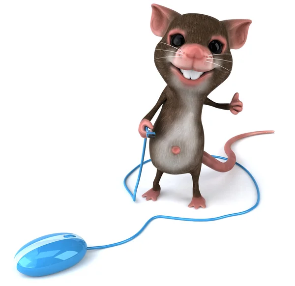 Mouse 3d ilustração — Fotografia de Stock