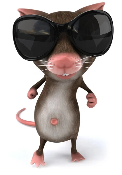 Ποντίκι 3d απεικόνιση — Φωτογραφία Αρχείου
