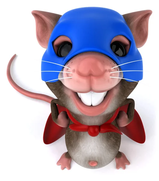 Веселая мышь — стоковое фото