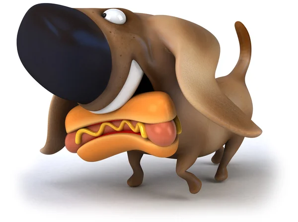 stock image Dog 3d illustration