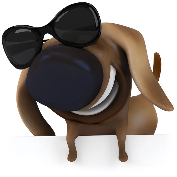 รูปภาพสุนัข 3D — ภาพถ่ายสต็อก