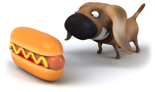 stock image Dog 3d illustration