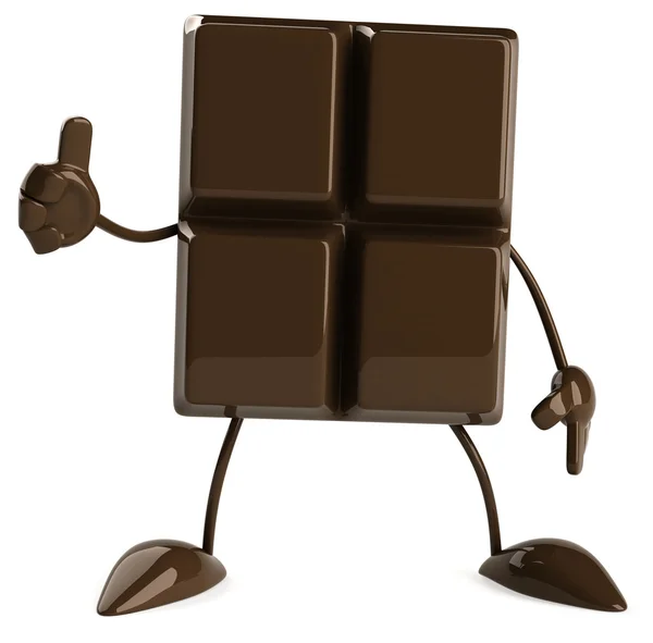 Chocolade 3d illustratie — Stockfoto