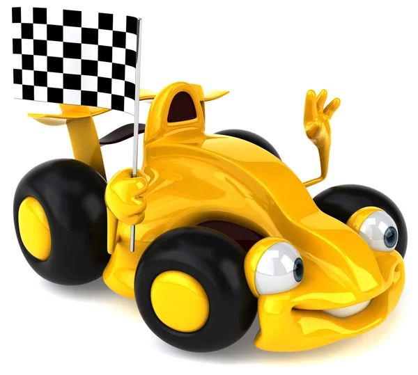 Auto sport 3d illustratie — Stockfoto