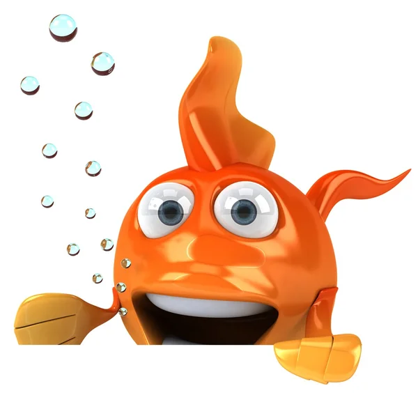 Ilustração de peixe 3d — Fotografia de Stock