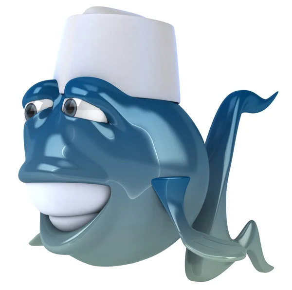 ปลา ภาพ 3D — ภาพถ่ายสต็อก
