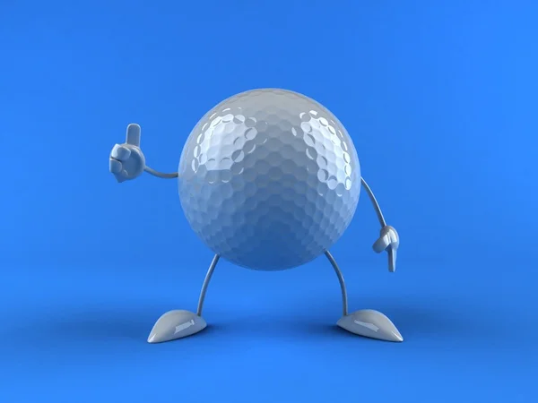Boule de golf — Photo