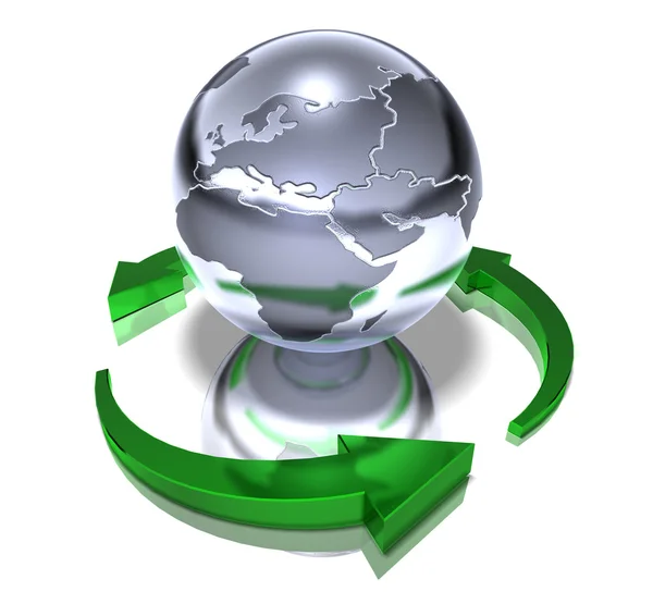 Recycle world — Stock Photo, Image