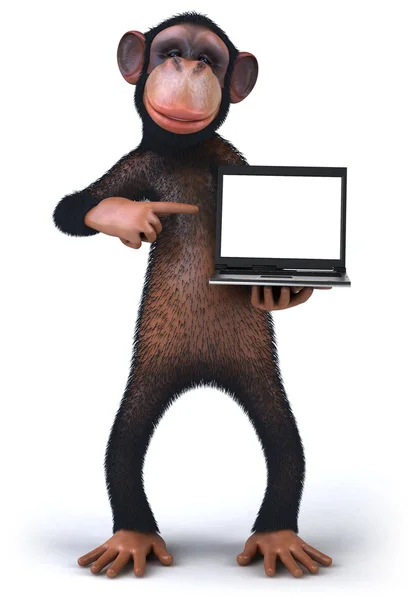 Macaco divertido — Fotografia de Stock