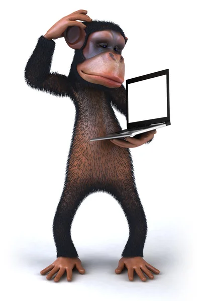Szórakoztató majom — Stock Fotó