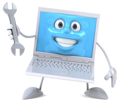 Fun computer clipart